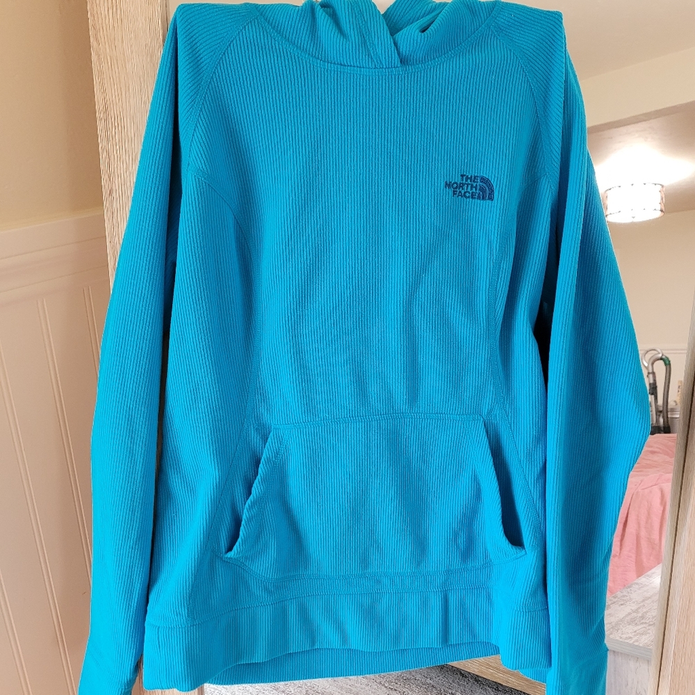 Fleece Ribbed Northface Hoodie